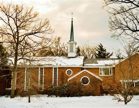 Eisenhower Chapel In Winter Bob Lambert Photography