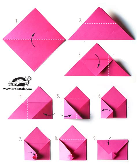 Krokotak Envelope Origami