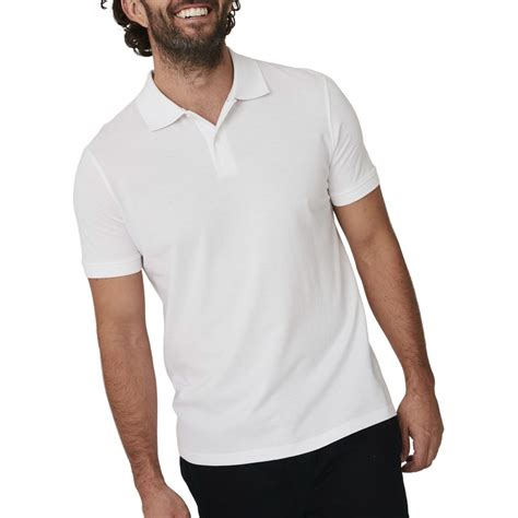 Brilliant Basics Mens Classic Polo Shirt White Size 2xl Big W