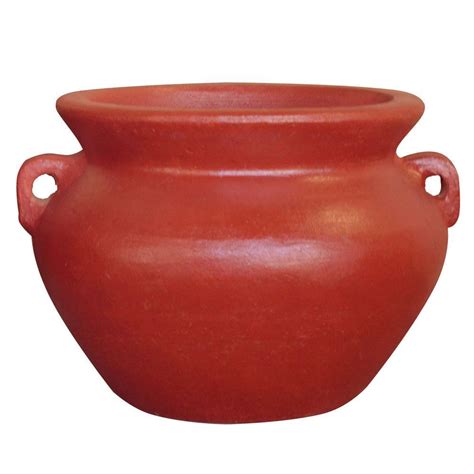 Our pots can go directly from the refrigerator to a hot oven and back again. 14 in. Dia Smooth Handle Red Clay Pot-RCT-310A-R - The ...