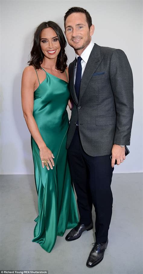 Christine Lampard Says Husband Frank Wasn T A Fan Of Her Blonde Makeover Daily Mail Online