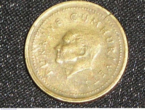 5000 Turkish Lira 1995 Republic 1991 2000 Turkey Coin 2729