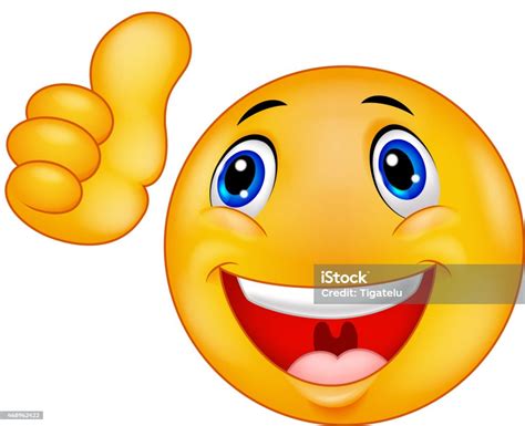 Happy Smiley Emoticon Cartoon Face Stock Vector Art 468962422 Istock