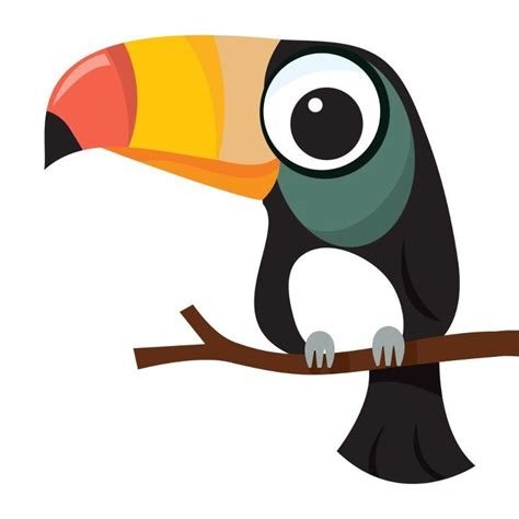 Is Cute Toucan Illustration Toucan Art Bird Drawings