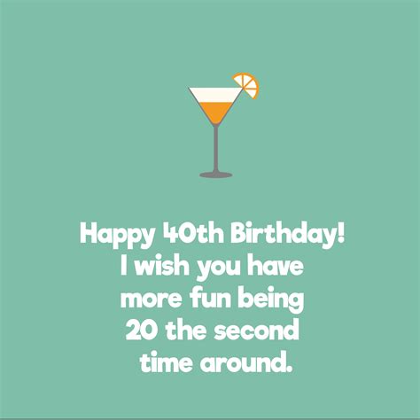 Sweet Happy 40th Birthday Wishes Top Happy Birthday Wishes