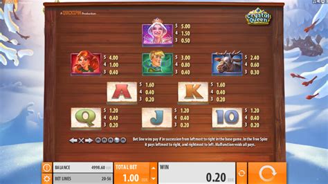 Crystal Queen Quickspin Slot Review 💎aboutslots