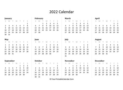 1 Page Printable 2023 Calendar Zohal