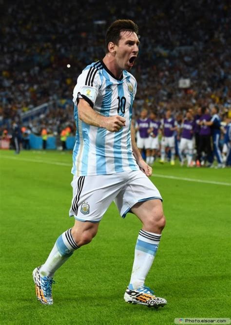 Lionel Messi With Argentina In The 2014 World Cup Photos And Wallpapers