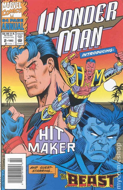 Wonder Man 1991 1st Series Annual Comic Books