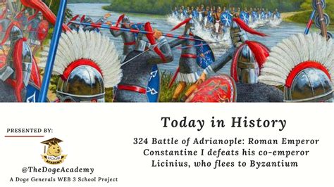On This Day In History The Battle Of Adrianople Was Fought On July 3