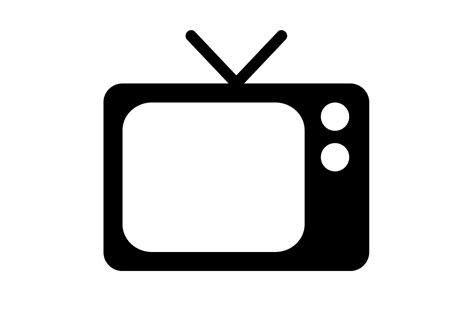 Tv Clipart Black And White Clipart Best