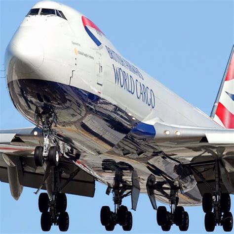 British Airways World Cargo Boeing 747 Freighter Passenger Aircraft