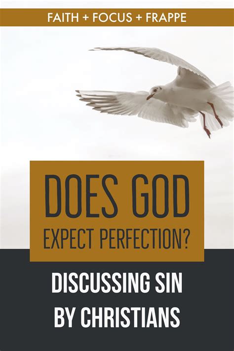 Does God Expect Perfection God Faith Christian Bloggers