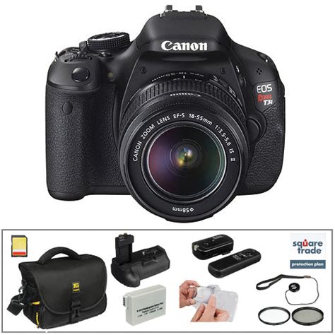 Canon Canon Eos Rebel T3i Dslr Camera With 18 55mm F35 56 Is