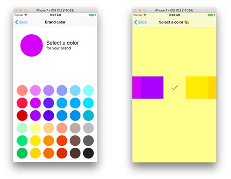 A Customizable Color Picker For Ios In Swift