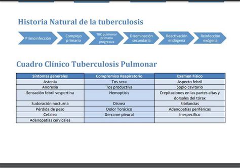 Historia Natural De La Enfermedad De Tuberculosis Pulmonar Brainlylat