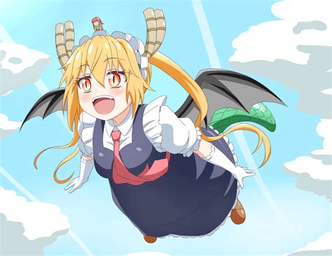 Tooru And Kobayashi Kobayashi San Chi No Maidragon Drawn By Trg