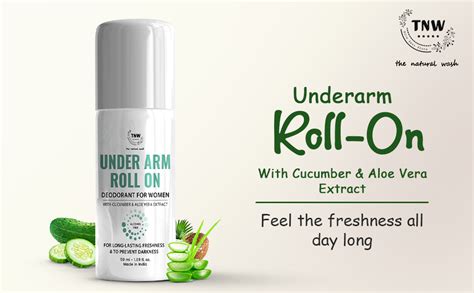 Buy Tnw The Natural Wash Underarm Roll On Deodorant For Women Reduces