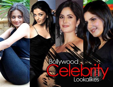 Bollywood Celebrity Look Alikes Hot Photoshoot Bollywood Hollywood