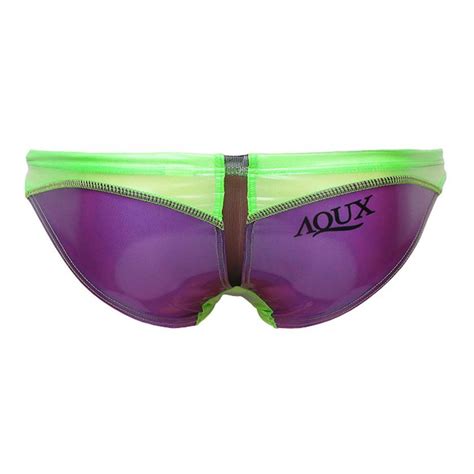 Aquxアックス Sexy Boy Sheer Green スイムウェア ビキニブリーフ型 メンズ水着 海水パンツ 海パン 男性水着