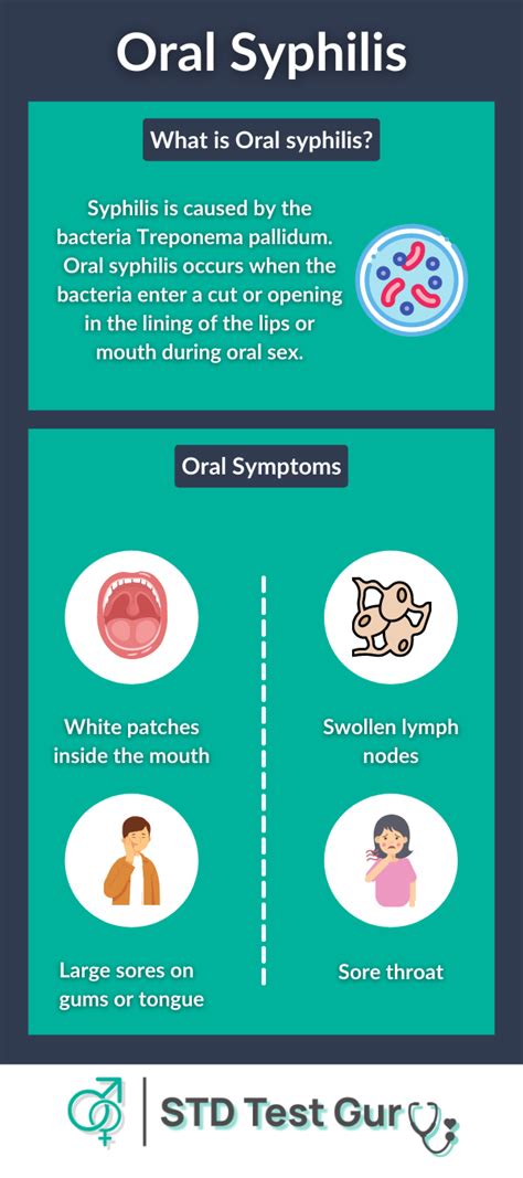 What Is Oral Syphilis Symptoms Diagnosis Treatment And Prevention
