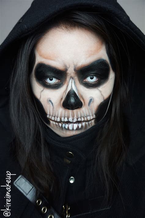 Grim Reaper Halloween Makeup Kirei Makeup