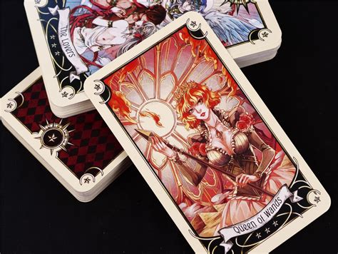 Mystical Manga Tarot Card Deck Tarot Deck For Beginners Etsy
