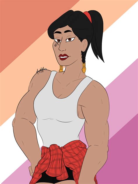 lesbian icon pharah by nerdynova on deviantart