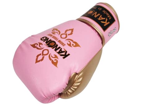 Kanong Thai Boxing Gloves Thai Power Pinkgold