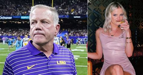 LSU Coach Brian Kelly S Babe S Provocative Photo Causes A Stir Game
