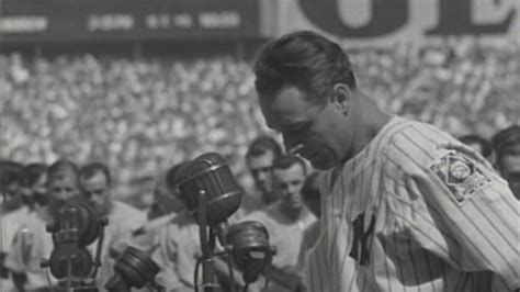 75 Years Ago Lou Gehrig Gave His Farewell Address Outside The Beltway