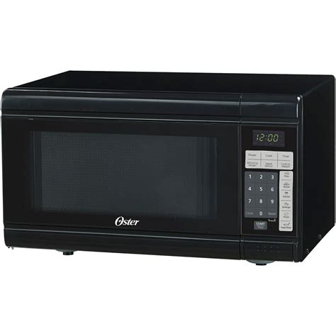 Oster Compact Size 09 Cu Ft 900w Countertop Microwave Oven With Push