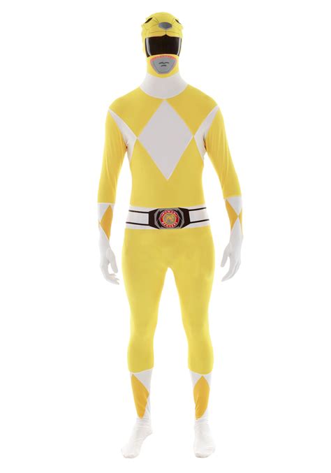 Power Rangers Yellow Ranger Morphsuit Costume