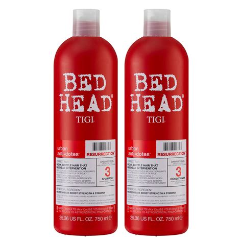 Tigi Bed Head Level Resurrection Shampoo Conditioner