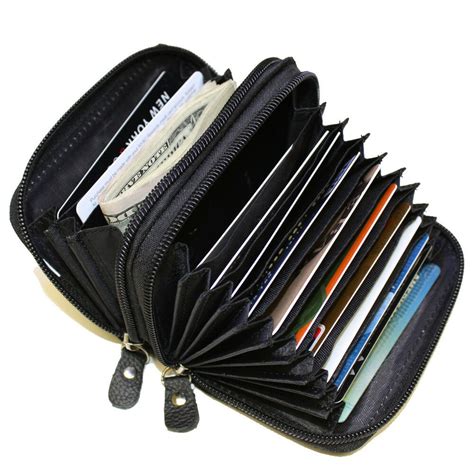 A credit card is a payment card issued to users (cardholders). Women's Leather Credit Card Holder Wallet 13189191957 | eBay