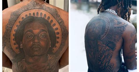 PHOTOS Offset Honours Takeoff With New Back Tattoo