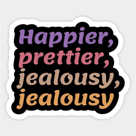 Jealousy Jealousy Olivia Rodrigo Sticker Teepublic