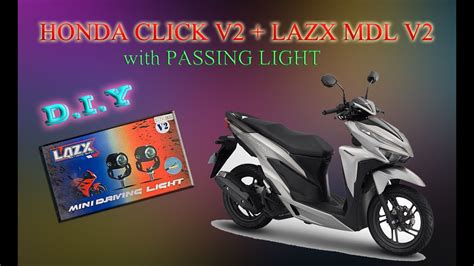Honda Click V2 And Lazx Mdl V2 Diy Installation Youtube