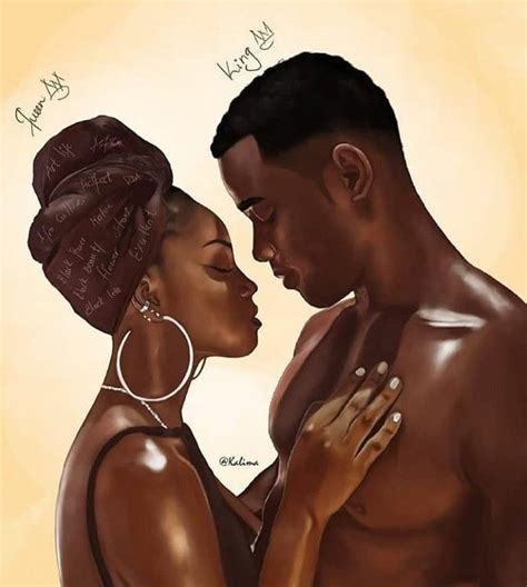 Pin By Duchess 👑 On Relations ♡ Black Couple Art Art Couple Art
