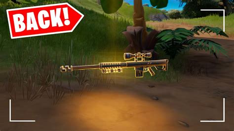 Where To Find Heavy Sniper Rifle In Fortnite Chapter 3 Season 2 Youtube