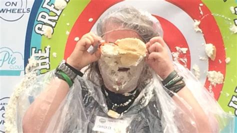 Pie Throwing And Pie Eating Contests Youtube