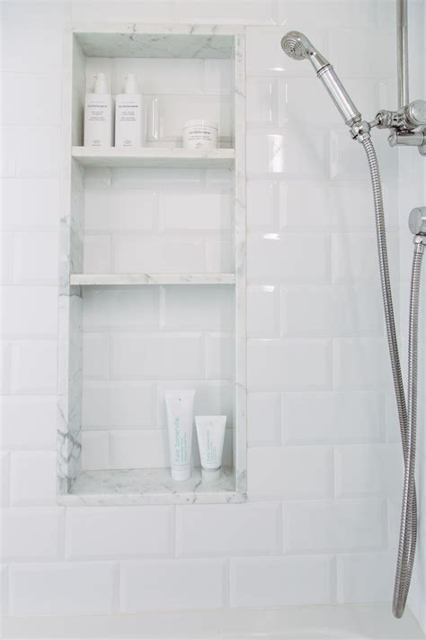 The 25 Best Bathroom Niche Ideas On Pinterest Tile Shower Niche