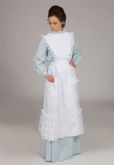 Victorian Edwardian Apron Victorian Maid Victorian Aprons Maid Dress