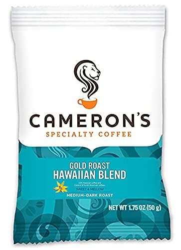 Cameron S Coffee Roasted Ground Coffee Bags Flavored Hawaiian Blend
