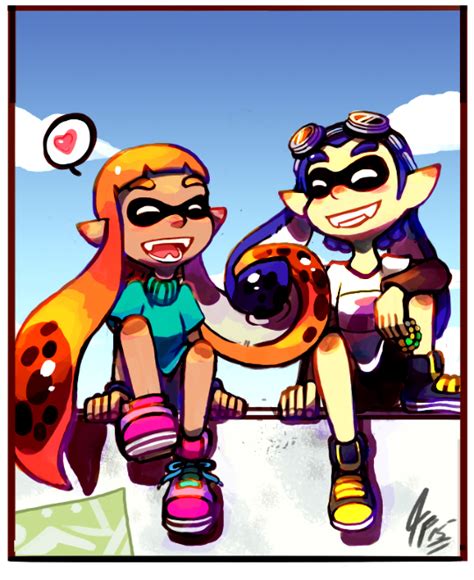 I Like To Think This Is What Inkling Couples Like To Do Tumblr Nose