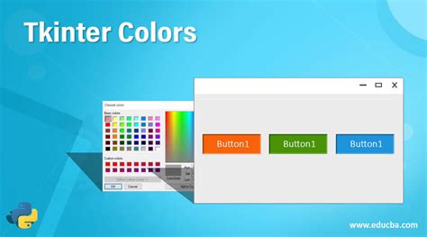 Tkinter Colors How To Work Tkinter Colors With Examples