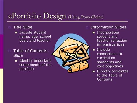 E Portfolio Templates For Students