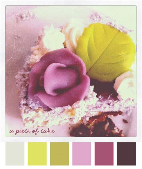 Color Palette A Piece Of Cake