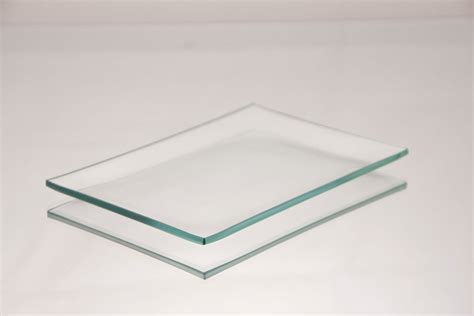 3 12 X 5 Rectangle Clear Glass Plate