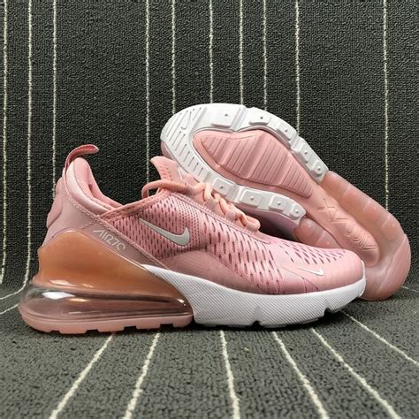 Perfect Nike Air Max 270 Retro Pink White Women Casual Shoes Sneaker